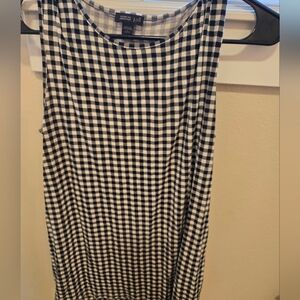 J Jill wearever tank gingham SP